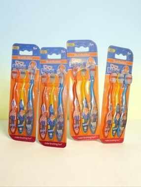 Blippi Kids Toothbrushes 12 Pack Sealed (BEA15)